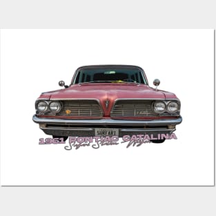 1961 Pontiac Catalina Safari Station Wagon Posters and Art